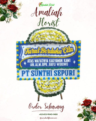 Papan Bunga Duka di Aketobololo